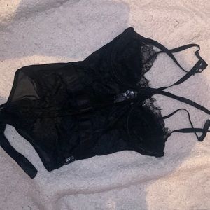 Black lingerie